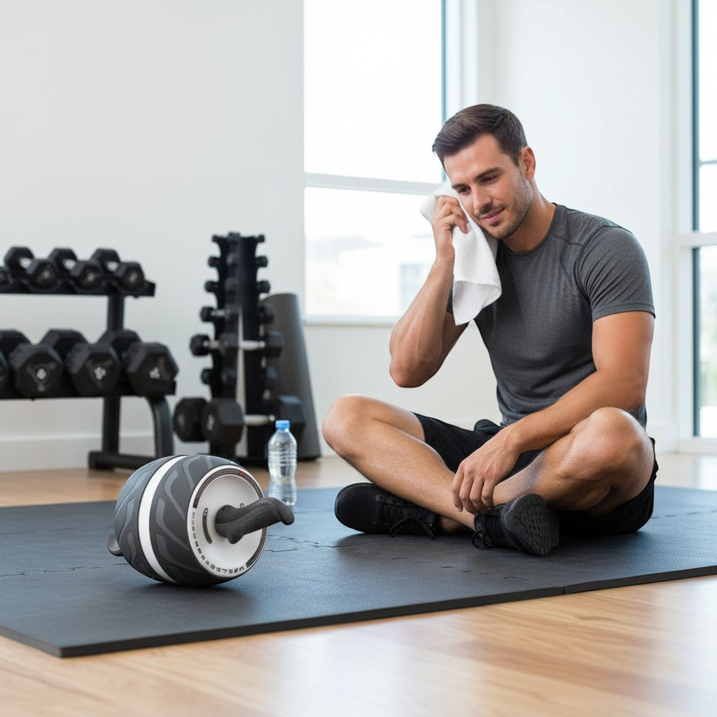 A durable ab roller wheel suitable for fitness routines, strength exercises, and active lifestyles.