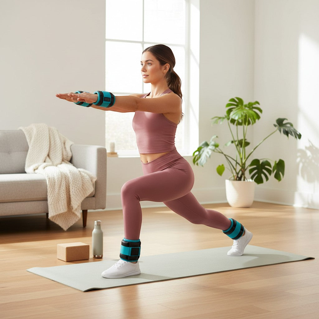 Lightweight and versatile wearable weights designed to complement everyday fitness and training routines.