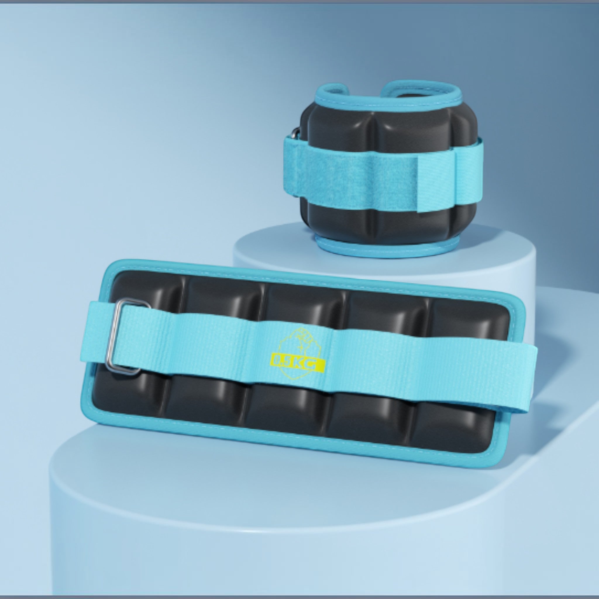 Increase workout intensity with adjustable ankle and wrist weights designed for strength training, cardio, and daily fitness routines.