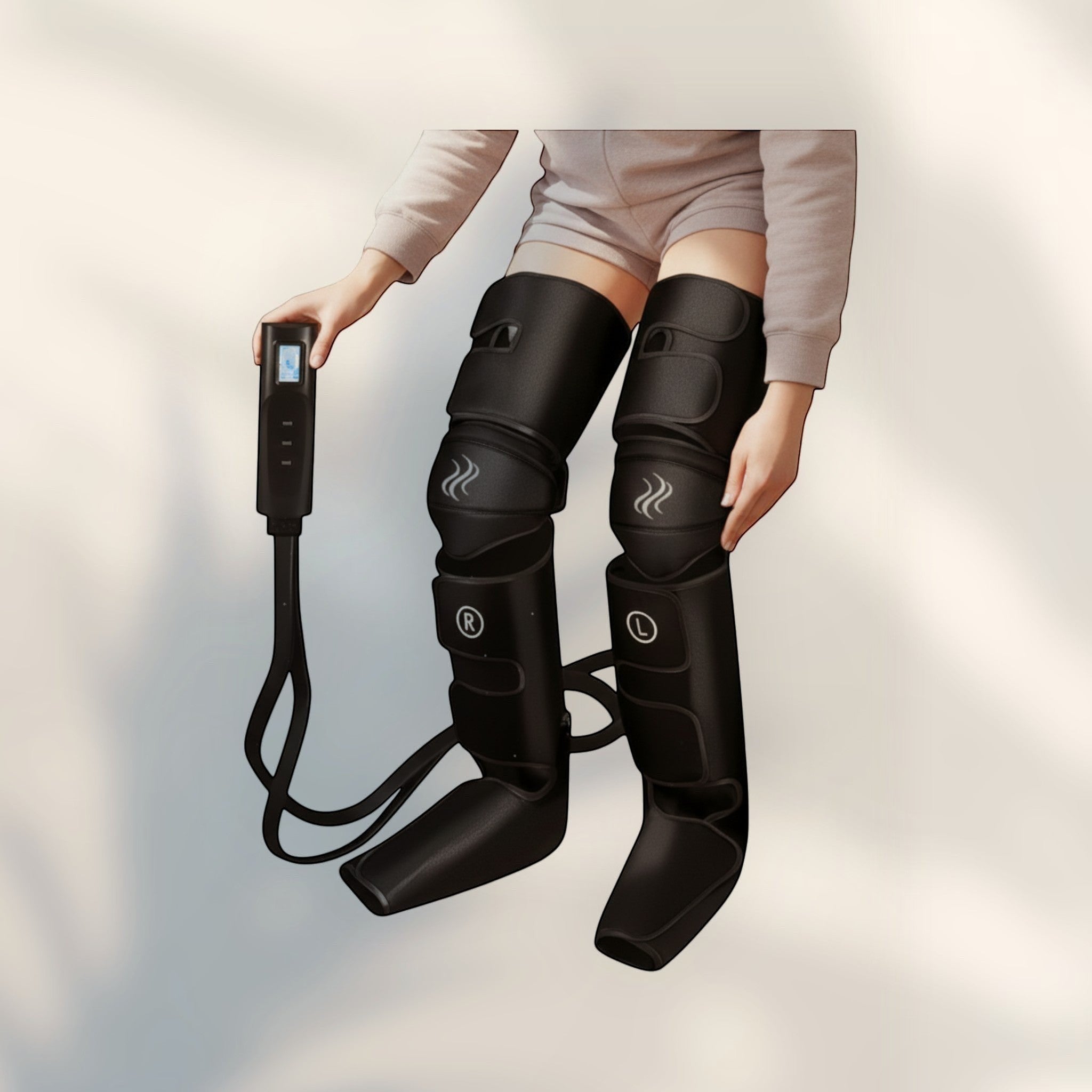 An easy-to-use air compression massager designed to support daily comfort and relaxation sessions.