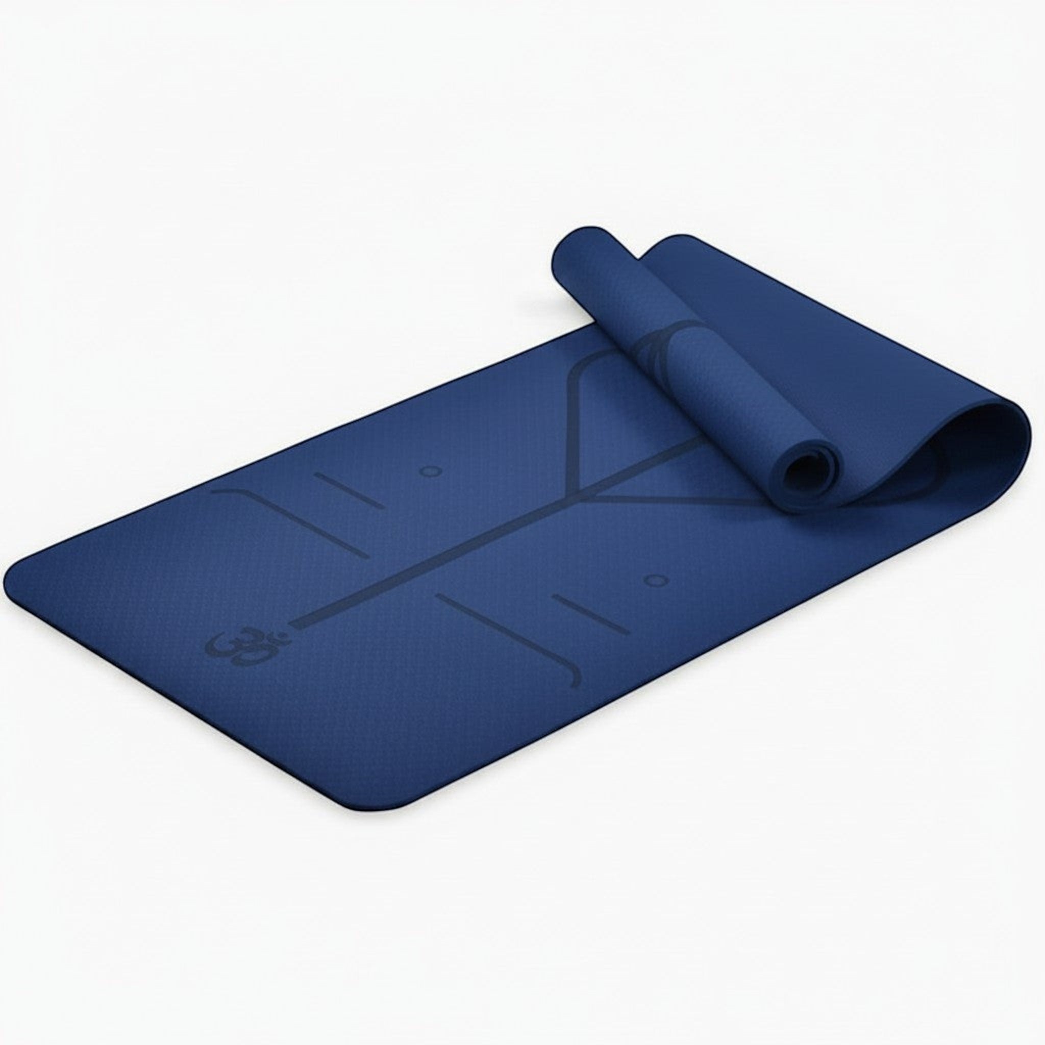 A versatile yoga mat designed for home workouts, stretching sessions, mobility training, and fitness activities.