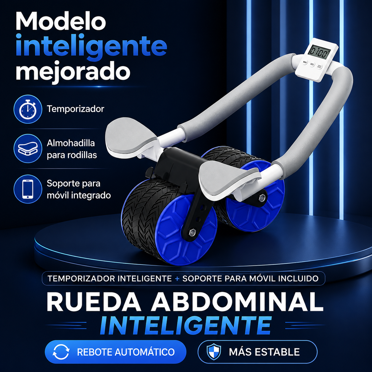 Rodillo Abdominal CoreFlex