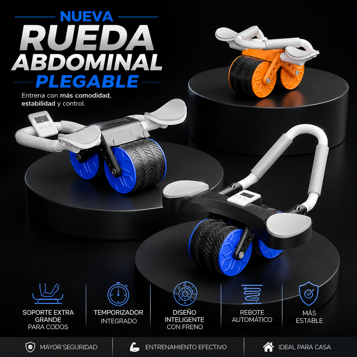 Rodillo Abdominal CoreFlex