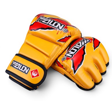 Enhance your training experience with comfortable half finger boxing gloves suitable for fitness, boxing drills, and martial arts practice.
