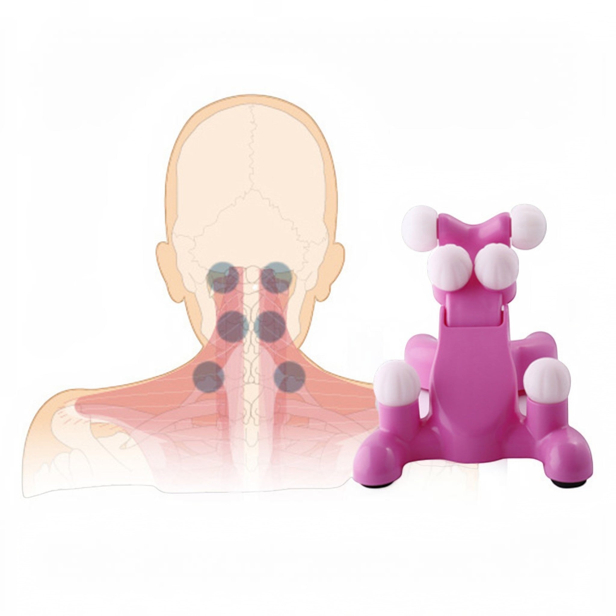Improve your relaxation routine with a cervical neck massager featuring ergonomic support and pressure point stimulation.