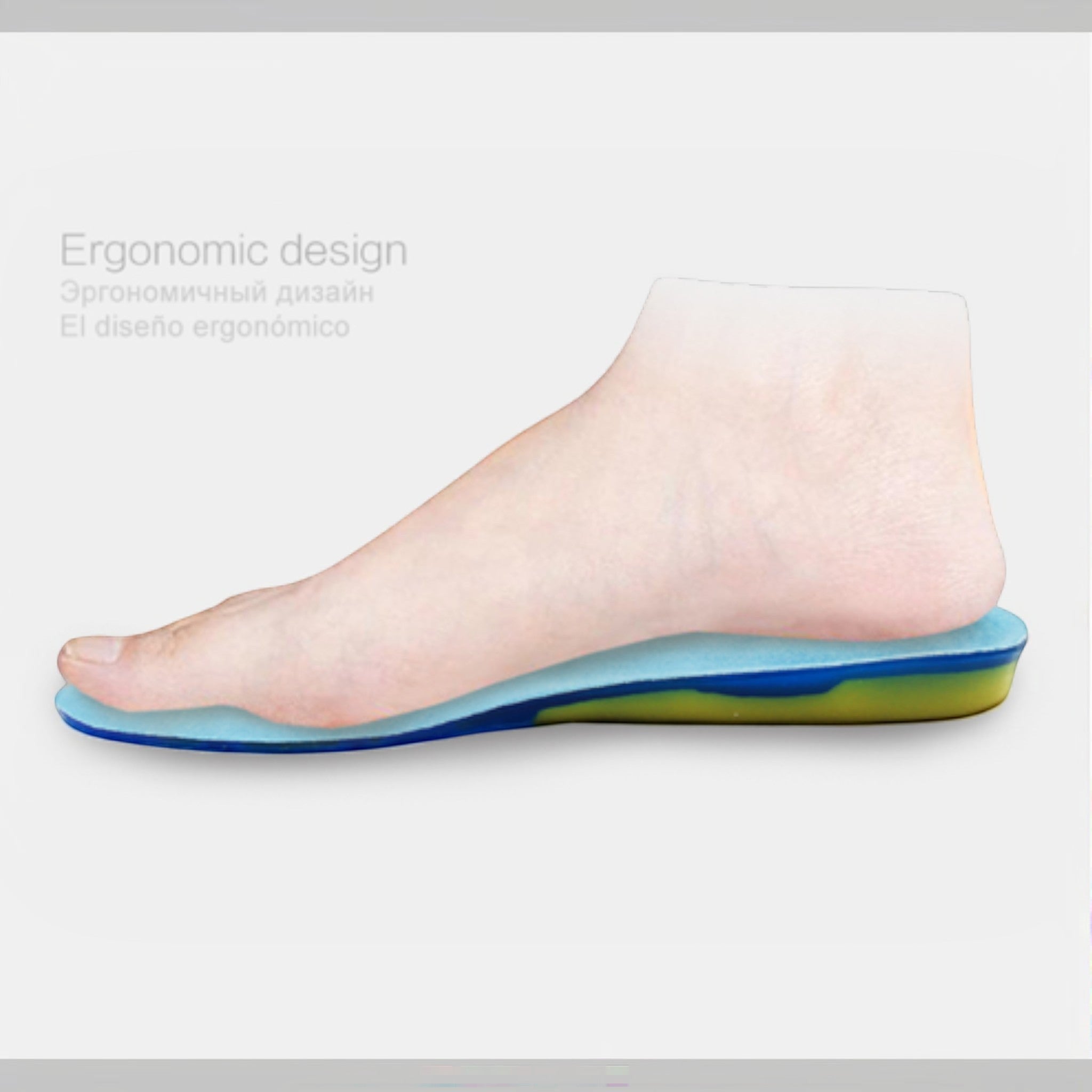 Premium gel insoles designed to provide cushioning, comfort, and support for active lifestyles and everyday footwear.