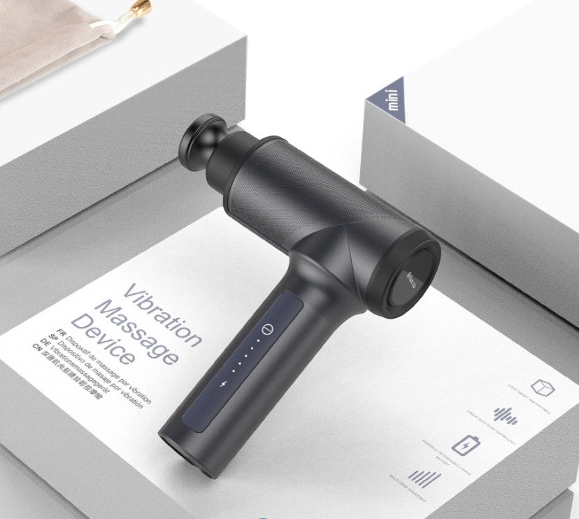 Lightweight and easy to use, this massage gun offers a customizable massage experience for active lifestyles.