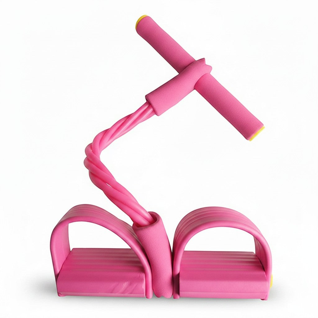 Train comfortably with a resistance band exerciser suitable for strength training, mobility work, stretching, and fitness routines.