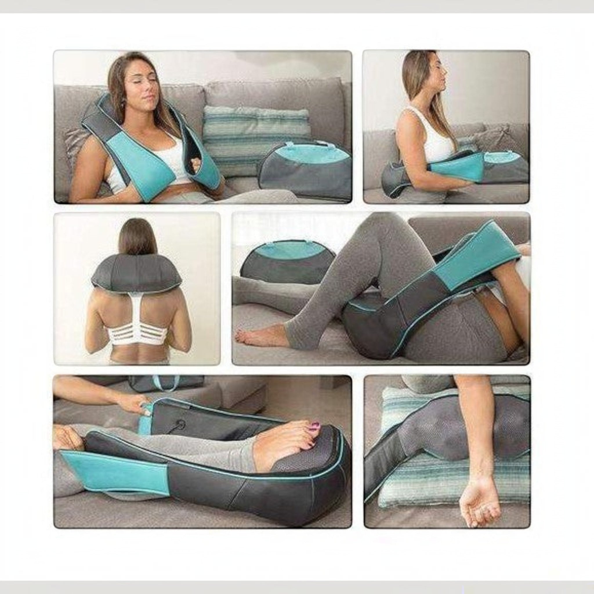 Lightweight and easy to use, this shiatsu massager is designed for comfort and everyday wellness routines.