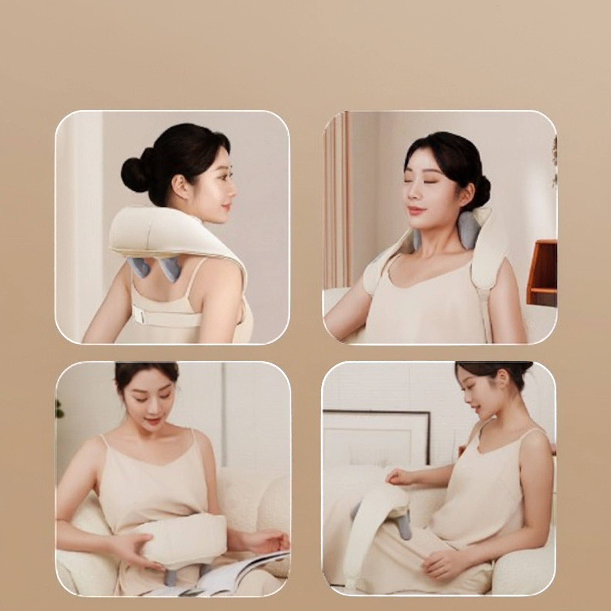 Durable massage gun with powerful long-lasting motor and 6 hour battery life for extended deep tissue percussion therapy sessions