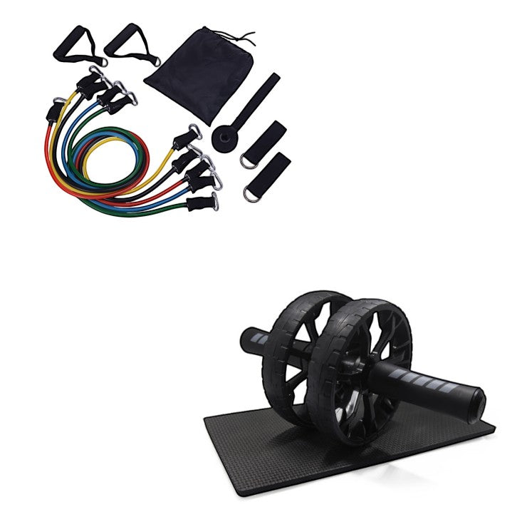 Designed for home fitness enthusiasts, this silent ab roller provides a smooth workout experience for core training sessions.