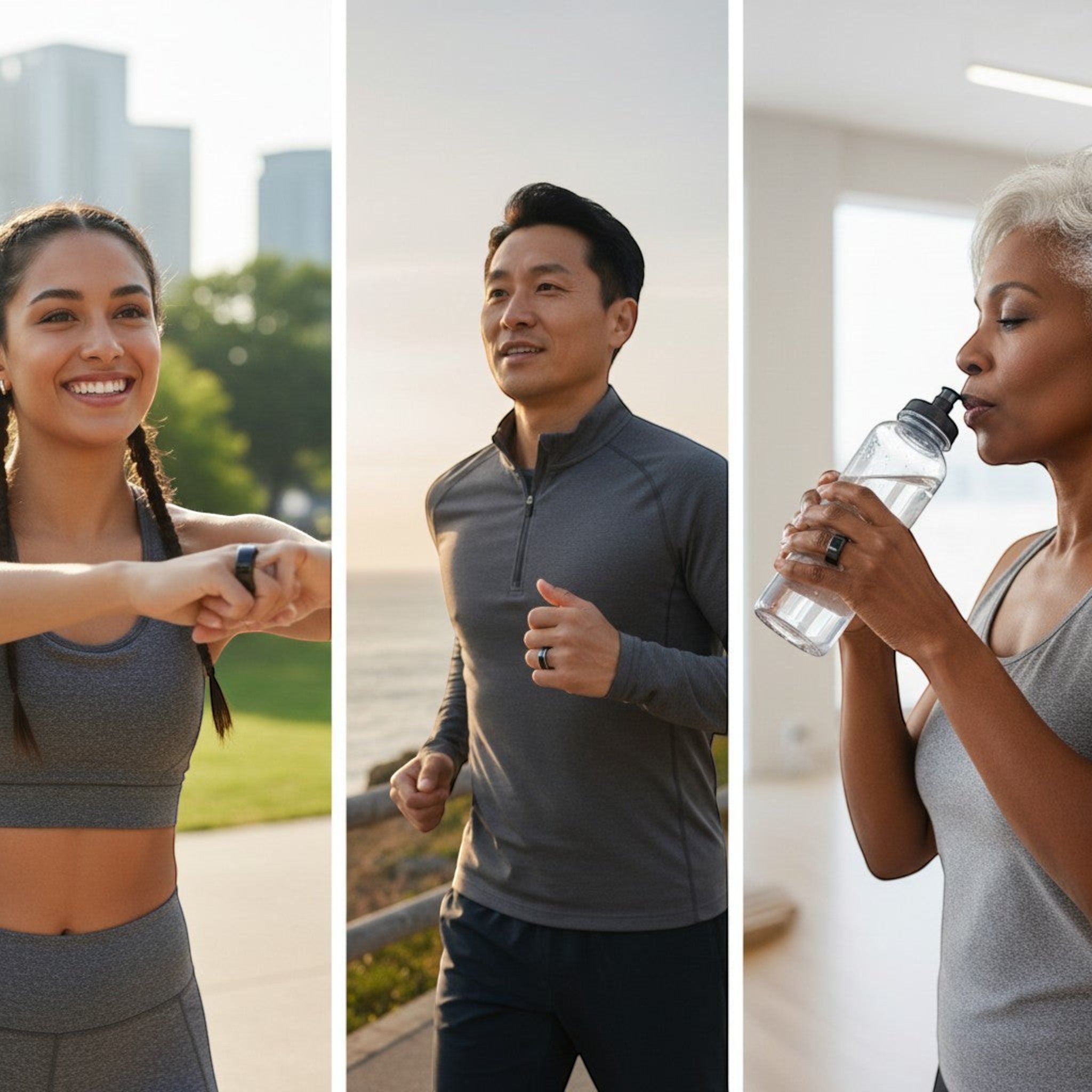 Monitor sleep patterns, activity levels, and daily wellness with a compact and comfortable smart ring.