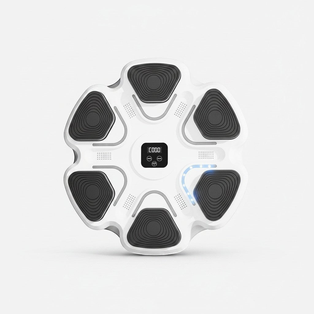 Turn your workouts into an interactive experience with a smart music boxing machine designed to improve coordination, speed, and fitness at home.