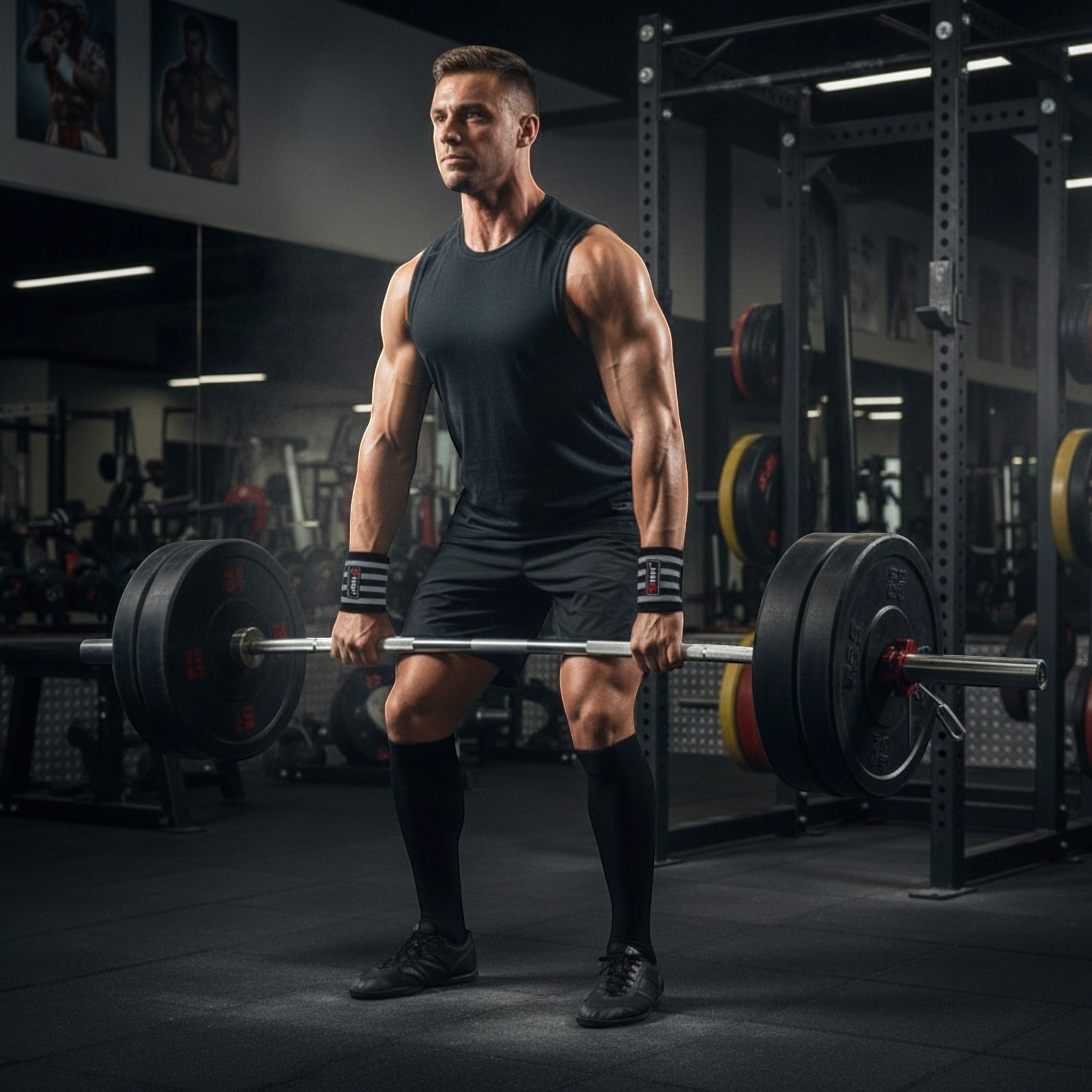 Durable and comfortable wrist straps suitable for gym workouts, strength exercises, and active lifestyles.
