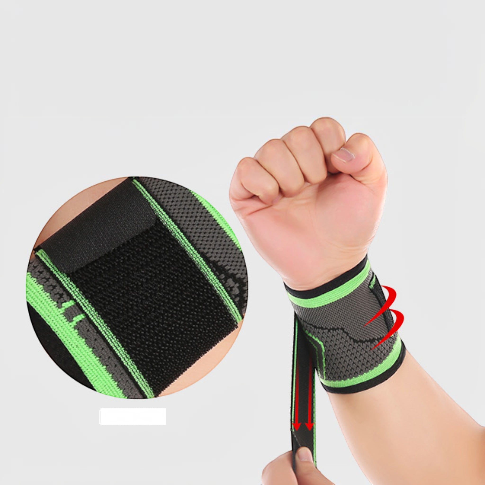 Lightweight wrist support wraps ideal for weight training, fitness sessions, and active lifestyles. Adjustable fit for everyday performance.