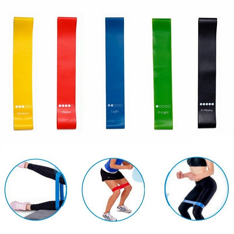Enhance your workout routine with versatile yoga resistance bands designed for stretching, fitness training, and everyday exercise.