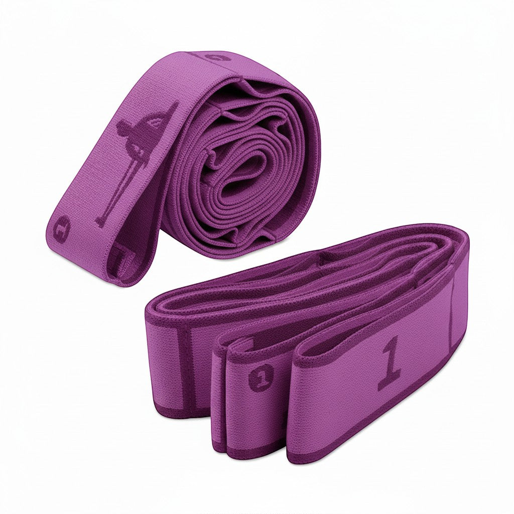 Perfect for yoga, stretching sessions, warm-ups, and flexibility training at home, outdoors, or while traveling.