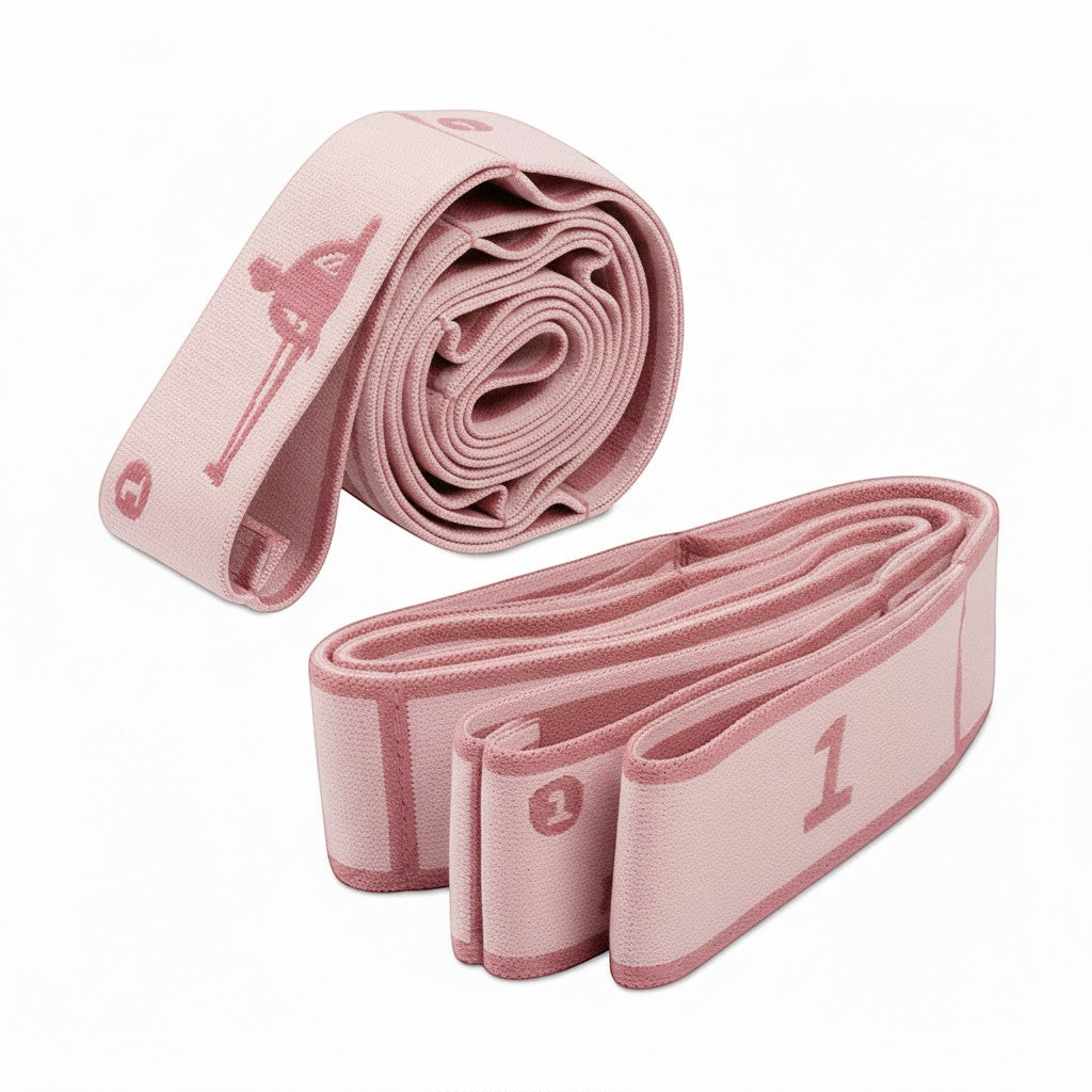 Versatile and easy to use, this stretch training band supports yoga practice, mobility drills, and flexibility exercises.