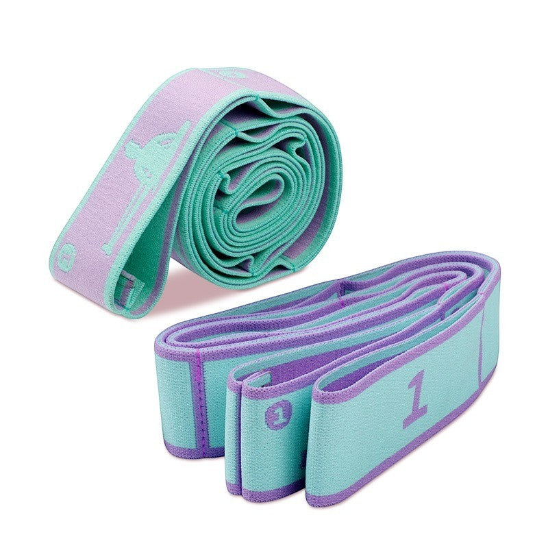 A versatile stretching band designed for yoga practice, mobility exercises, stretching routines, and active lifestyles.