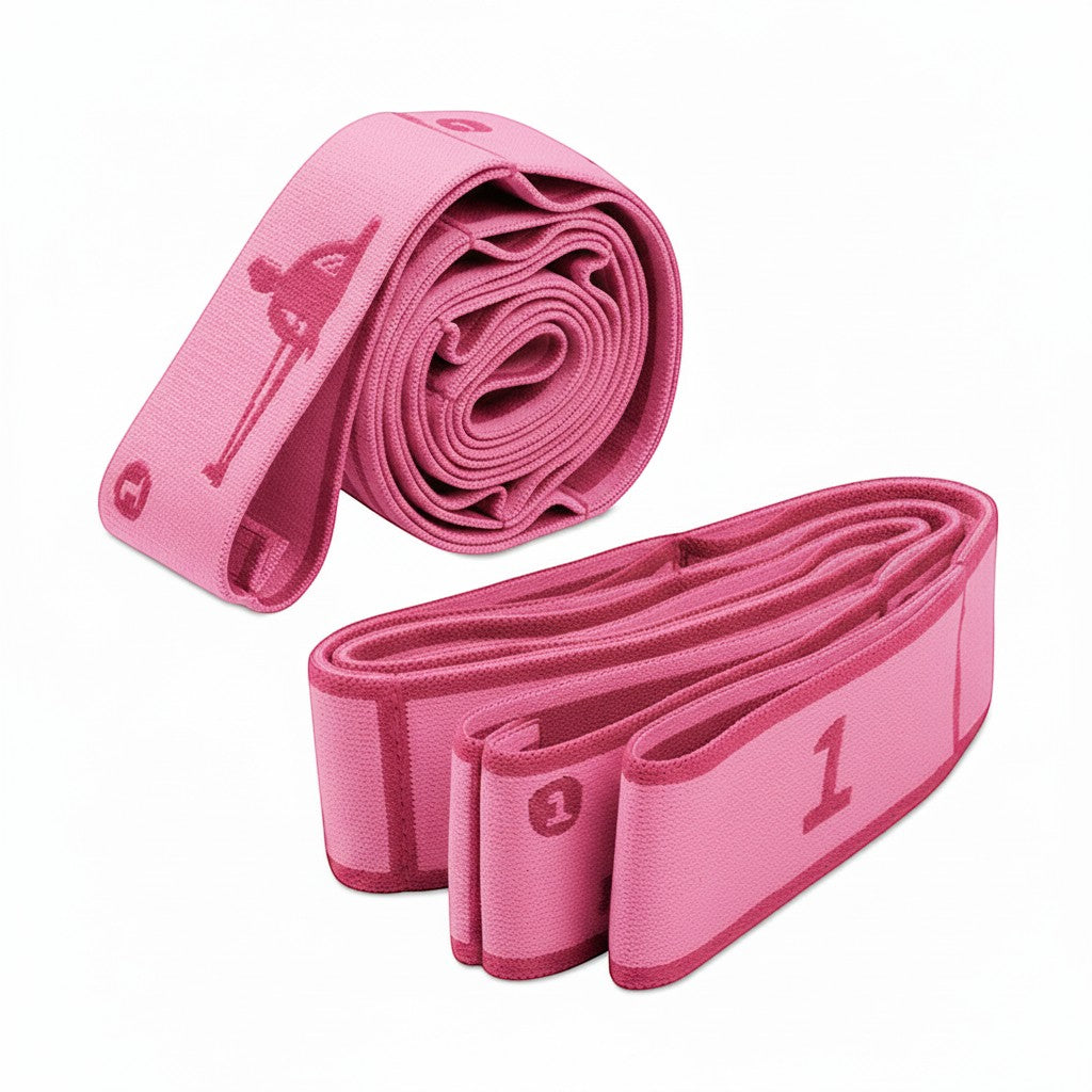 Improve flexibility and mobility with a yoga band designed for stretching routines, fitness training, and daily movement.